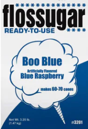 Candy Floss Sugar - Boo Blue
